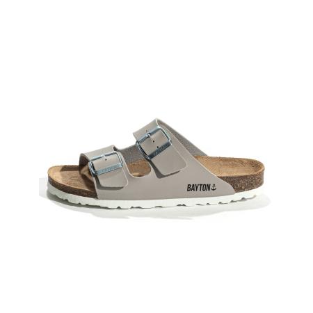 Bayton Bayton Huisschoenen Tracy grijs / zwart