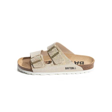 Bayton Bayton Huisschoenen Atlas beige / ecru