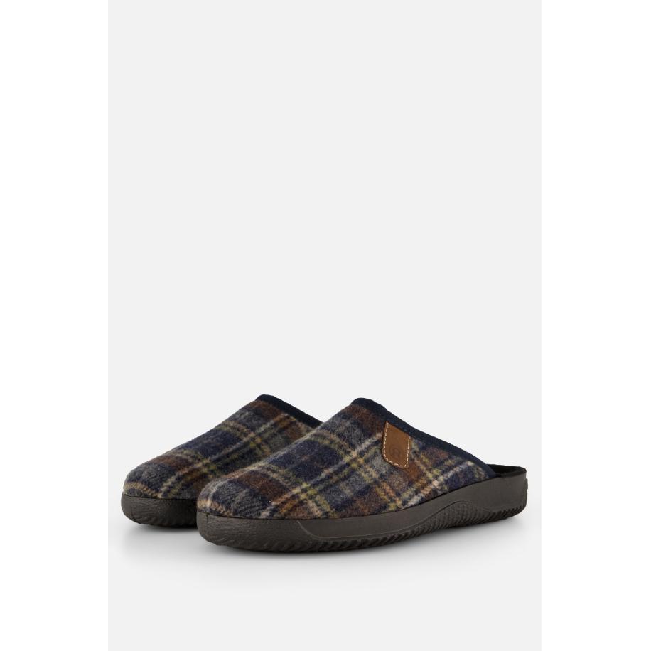 Rohde Soltau Pantoffels blauw Textiel Blauw