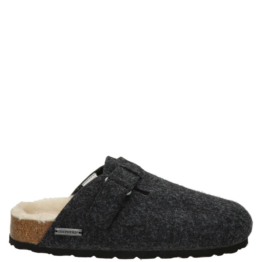 Shepherd Hilma pantoffels Grijs 420402 Grijs