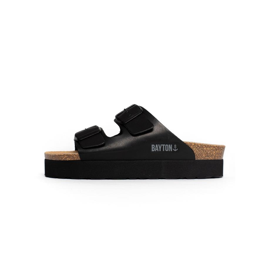 Bayton Bayton Huisschoenen Japet lichtgrijs / zwart -