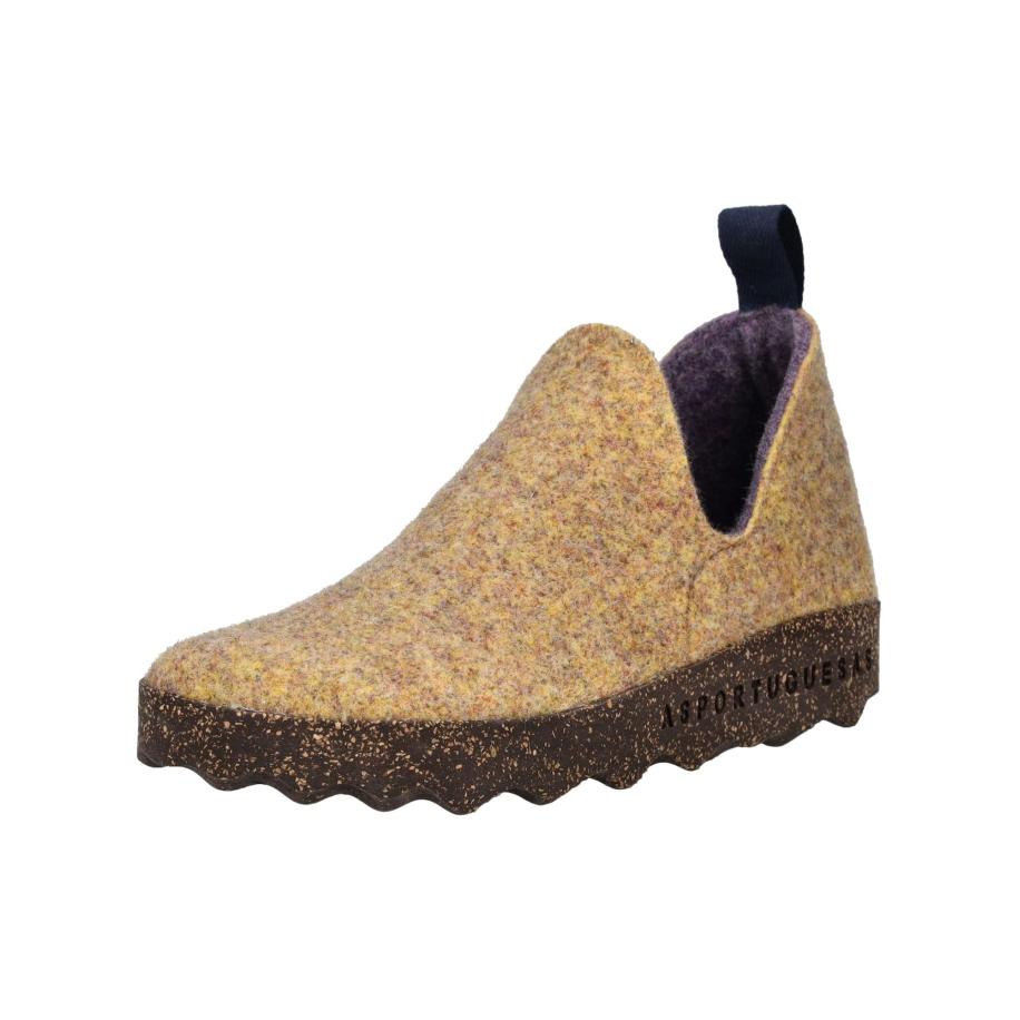 Asportuguesas Huisschoenen geel Geel