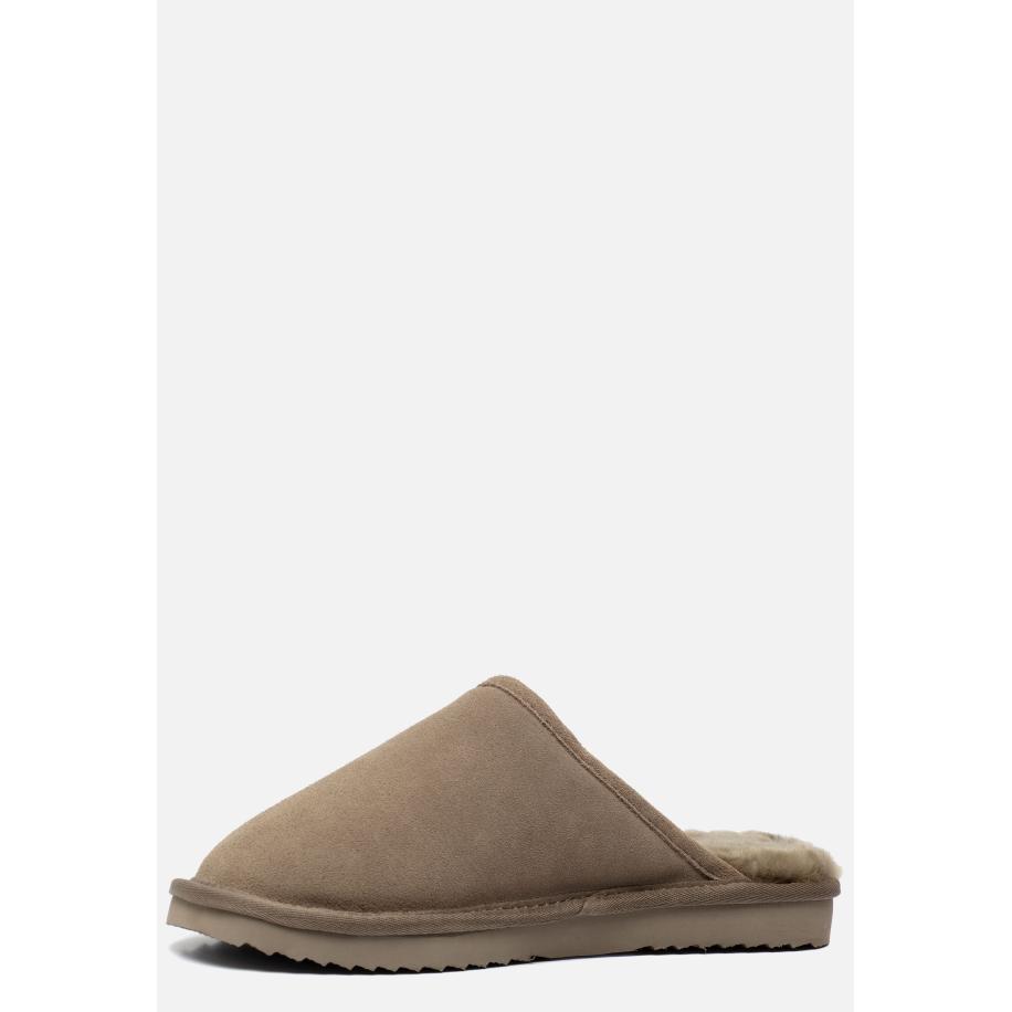 Warmbat Classic Pantoffels groen Suede Groen