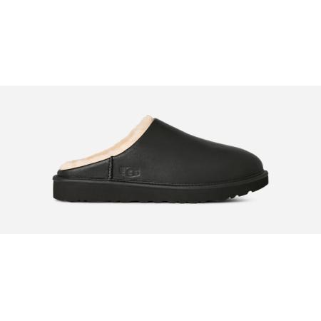 UGG® Classic Noir-instapper in Black, Maat 41, Leder