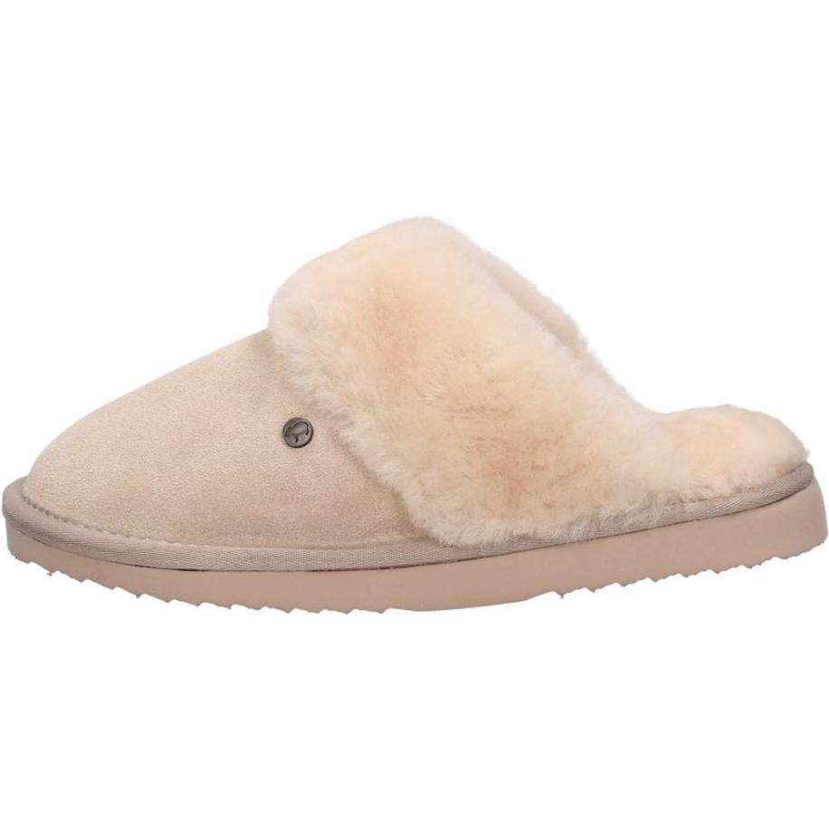 Warmbat Warmbat Huisschoenen Flurry poederroze -