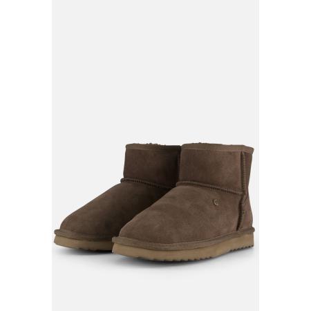 Warmbat Wallyby Gevoerde boots bruin Suede