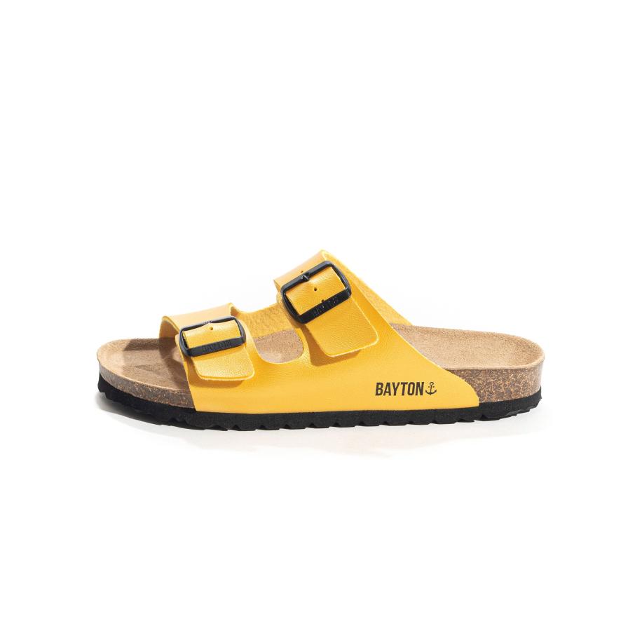 Bayton Bayton Huisschoenen Tracy geel / zwart -