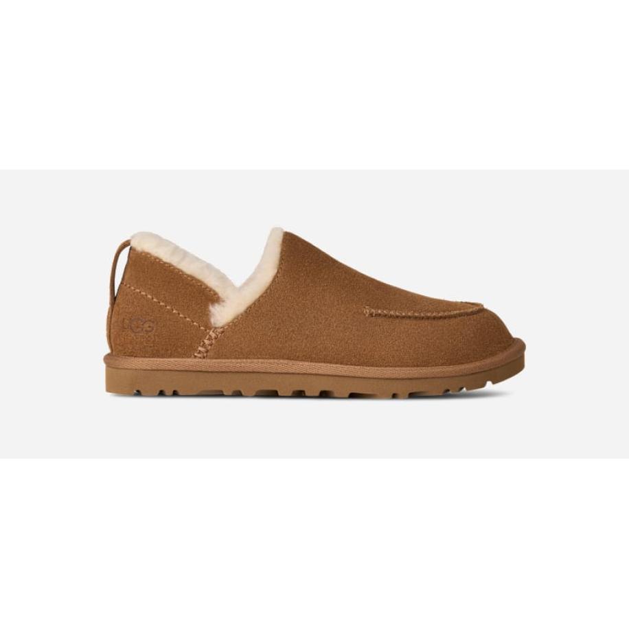 UGG® Loria Slipper in Brown, Maat 42, Suede Rood