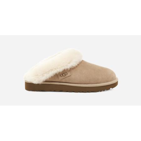 UGG® Clugette-pantoffel voor dames in Beige, Maat 36, Suede