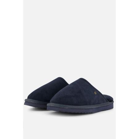 Warmbat Classic Pantoffels blauw Suede