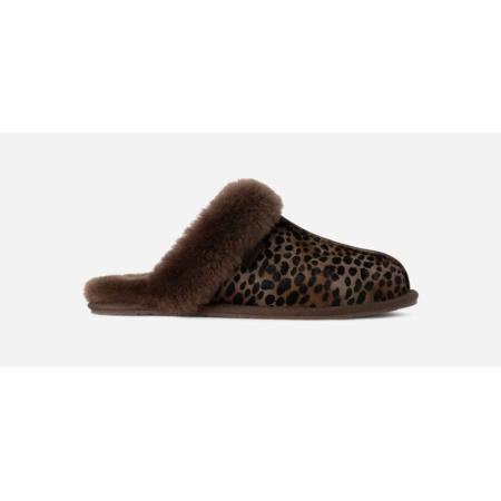 UGG® Scuffette Caspian in Brown, Maat 36, Shearling/Cow Hair