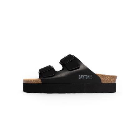 Bayton Bayton Huisschoenen Japet lichtgrijs / zwart