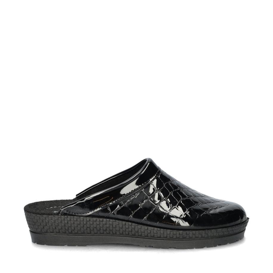 Rohde pantoffels Zwart 55589 Zwart