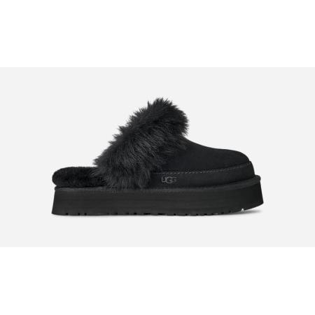 UGG® Disquette Chalet-pantoffel in Black, Maat 42, Suede