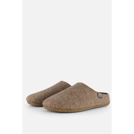 Toni Pons Pantoffels Mona taupe Vilt