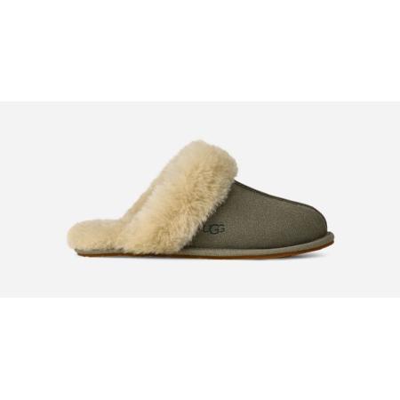UGG® Scuffette II-pantoffel voor dames in Green, Maat 42, Suede