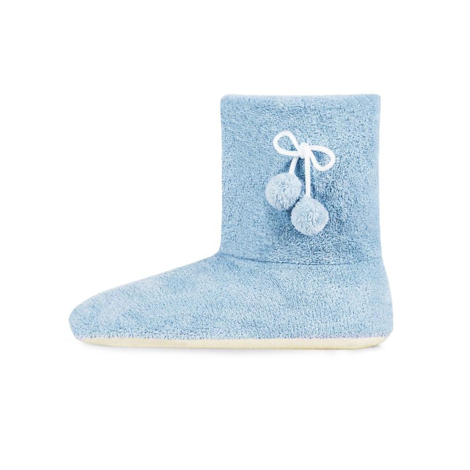 normani Huisschoenen lichtblauw Blauw