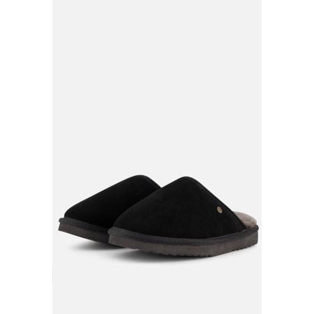 Warmbat Classic Pantoffels zwart Suede