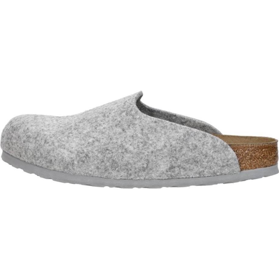 Birkenstock - Amsterdam Wool Licht Grijs Grijs