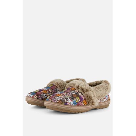 Skechers Bobs Too Cozy Chic Cat Pantoffels taupe