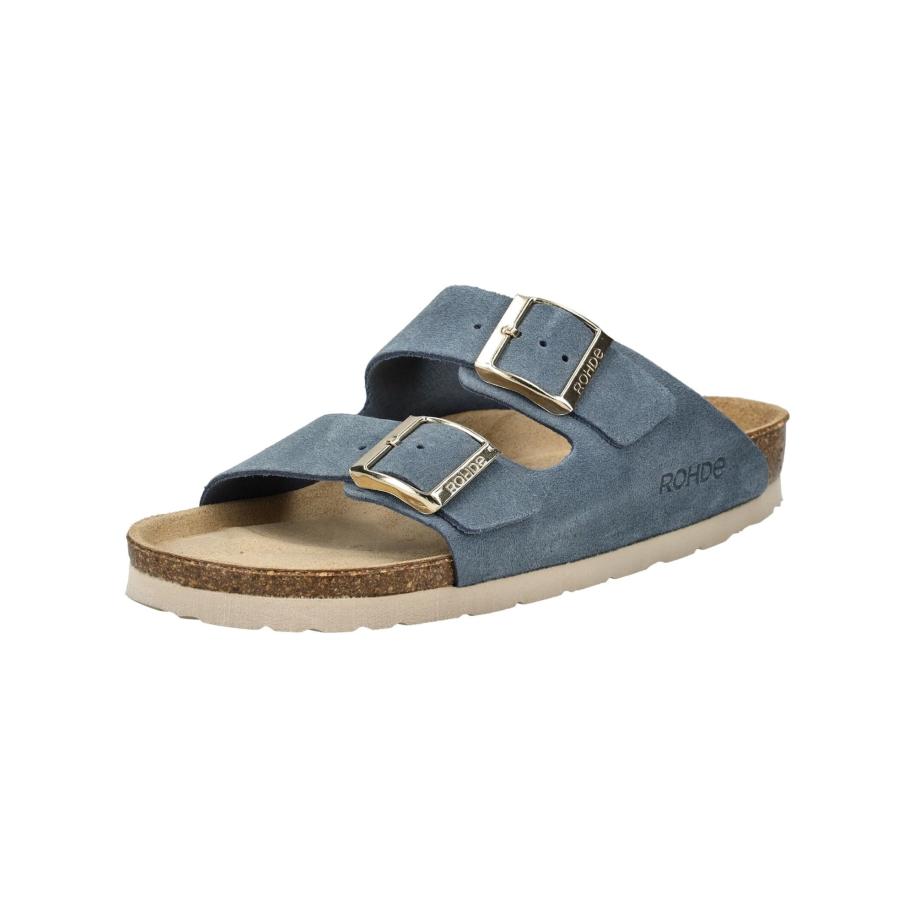 Rohde ROHDE Huisschoenen blauw denim -