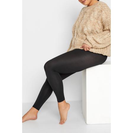 Yours Corrigerende Panty Zonder Voeten In Zwartsize 26-28