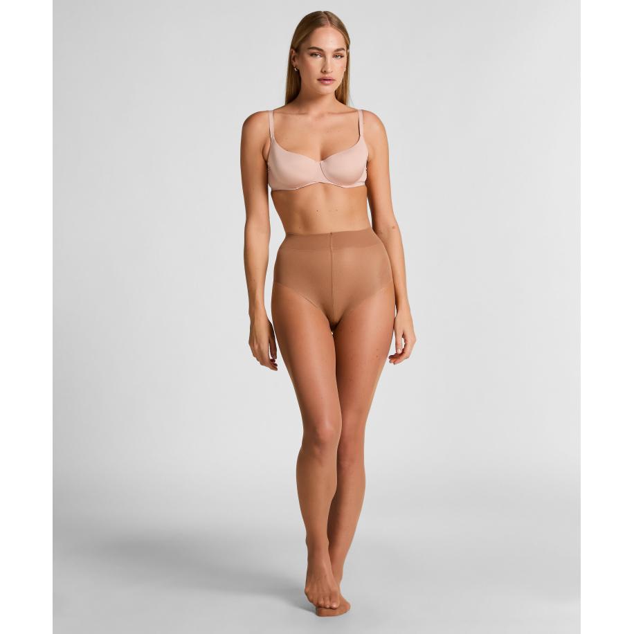 Hunkemöller Panty 15 Denier Core Control Beige Bruin