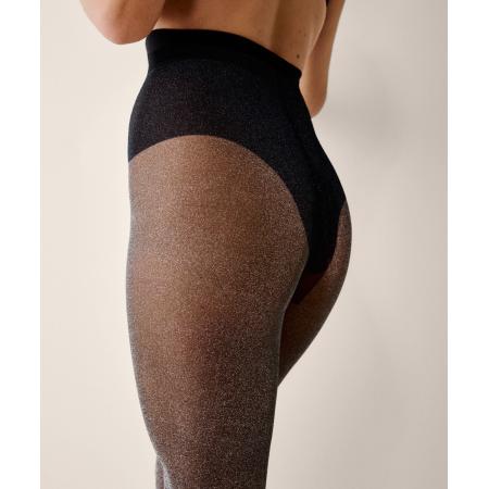 Hunkemöller Panty Lurex Zwart