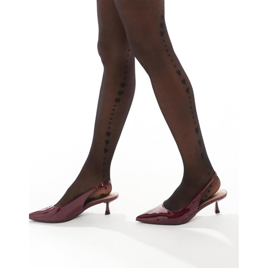 Pretty Polly Panty met mini hartjesdetail in zwart Zwart