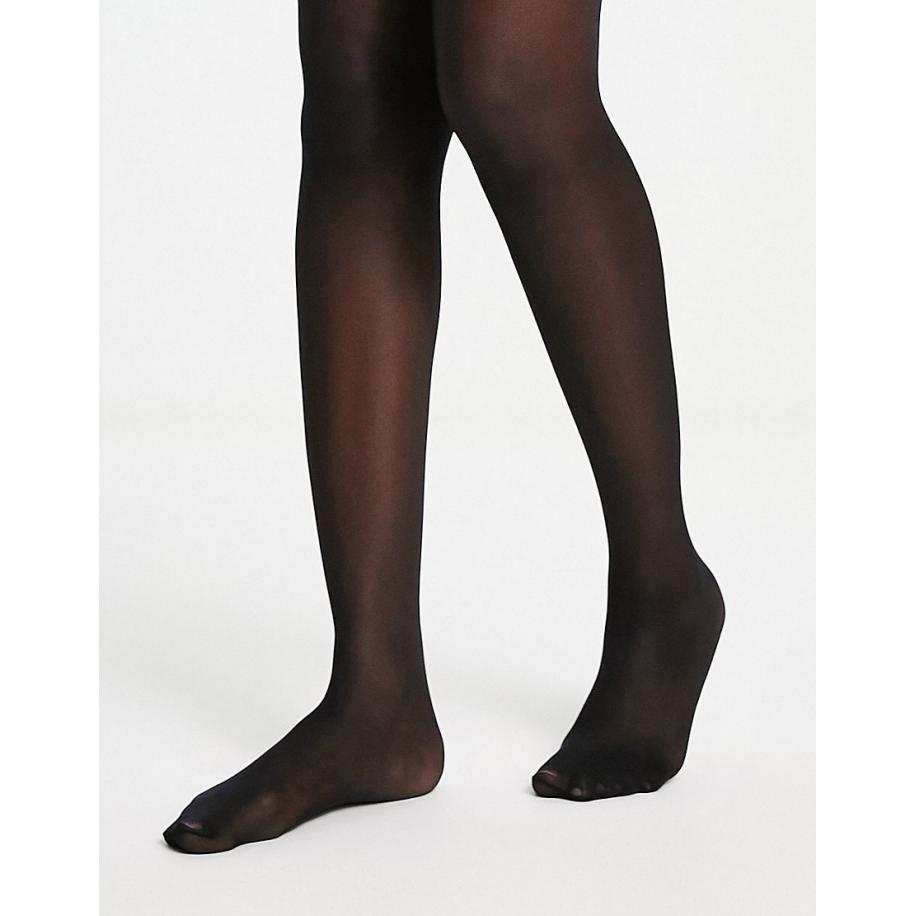 Pretty Polly Bodyshaper Corrigerende, doorschijnende panty in zwart Zwart