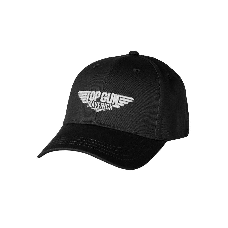 TOP GUN Pet zwart / wit Zwart