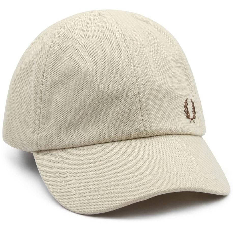 Fred Perry Pet Piqué Ecru - Bruin
