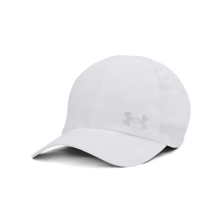 Herenpet Under Armour Launch Adjustable Wit / Wit / Reflecterend ÉÉN MAAT