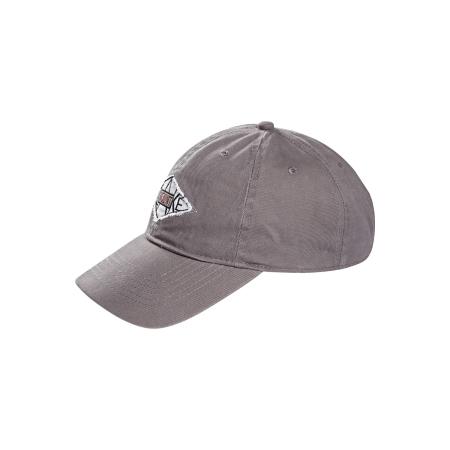 Jan Vanderstorm Baseballpet grijs, Effen