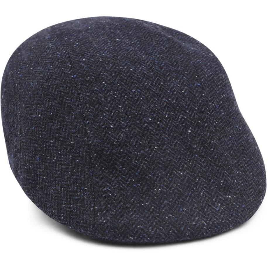 Suitable Flat Cap Savas Navy Blauw