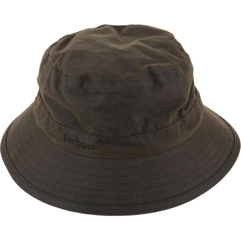 Barbour Wax Hoed Army Groen