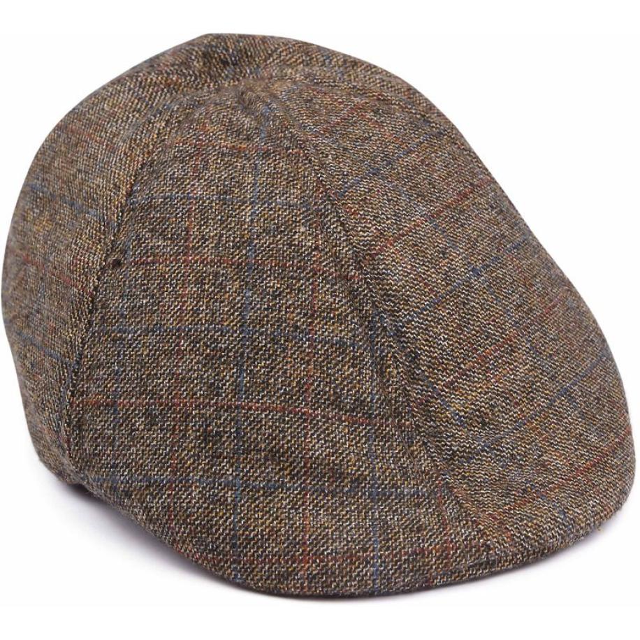 No Excess Flat Cap Melange Bruin - Bruin