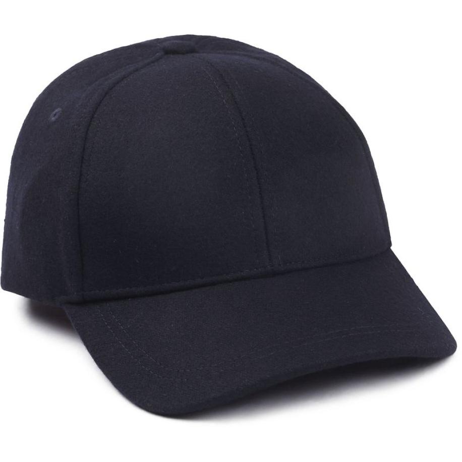 Suitable Cap Wool Blend Navy - Blauw