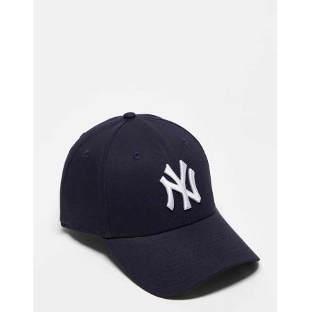 New Era - MLB 9forty - Verstelbare NY Yankees uniseks pet in donker marineblauw