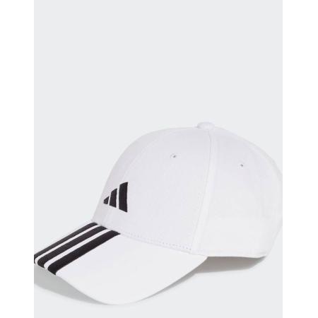 adidas performance - Baseballpet met nieuw 3-Stripes logo in wit / zwart