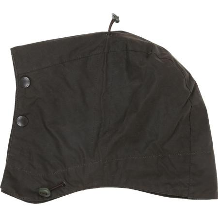 Barbour Waxed Storm Capuchon Olijfgroen -