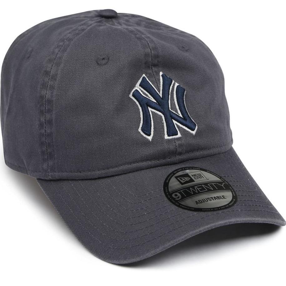 New Era NY Yankees Cap Washed Grijs - Grijs