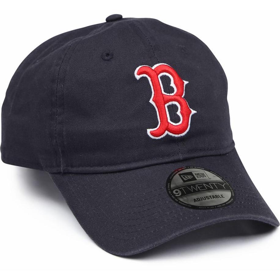 New Era Boston RedSox Cap Washed Navy - Blauw