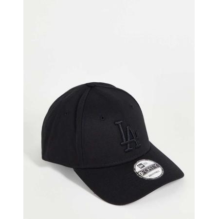 New Era - 9Forty MLB LA Dodgers - Pet in zwart