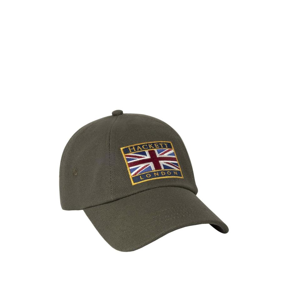 Hackett London Hackett London Pet Hrtg Rally donkerblauw / goudgeel / donkergroen / donkerrood -