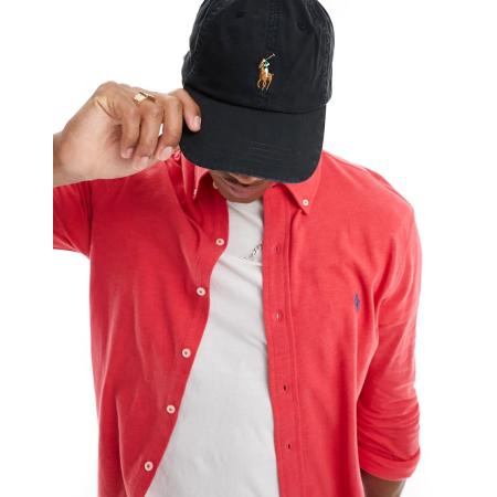 Polo Ralph Lauren - Pet met logo in zwart