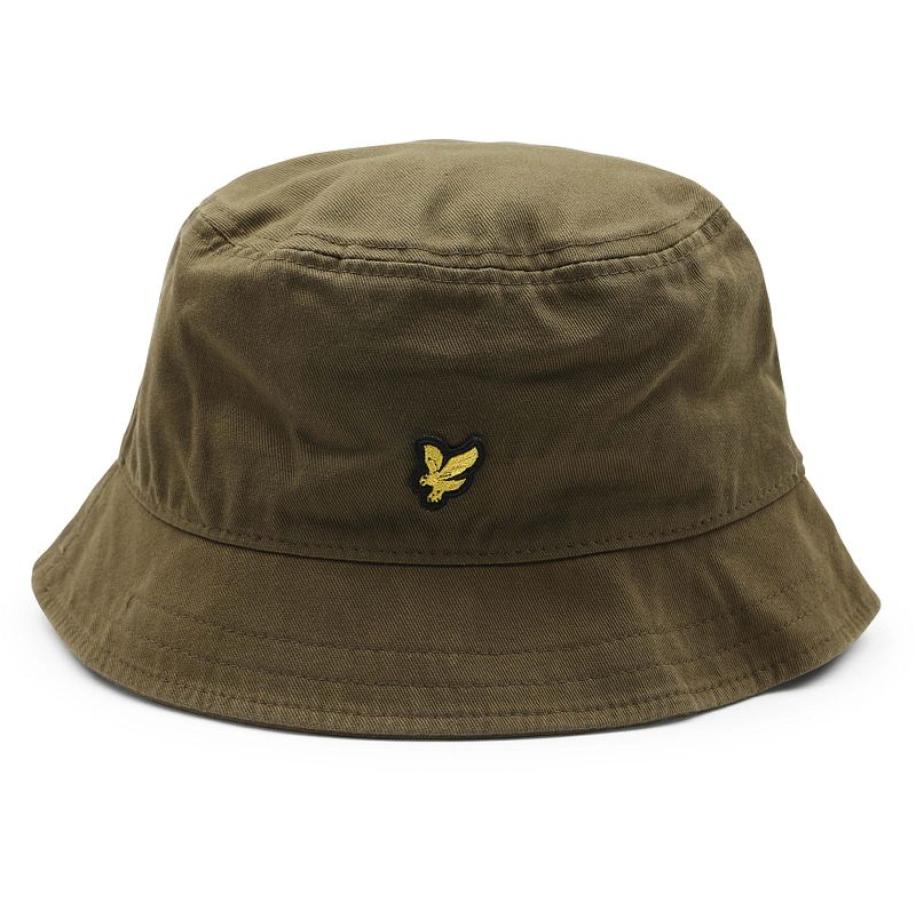 Lyle & Scott Bucket Hat Donkergroen - Groen