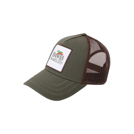 Amplified AMPLIFIED Pet Bob Marley chocoladebruin / groen / jade groen / wit