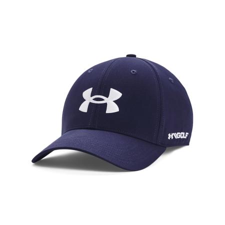 Herenpet Under Armour Golf96 Midnight Marineblauw / Wit ÉÉN MAAT