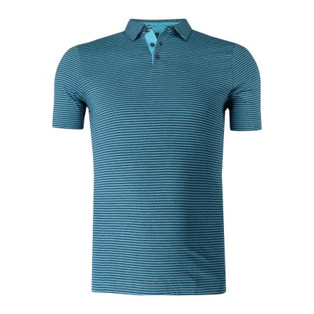 Marvelis Casual Polo shirt Korte mouw aqua